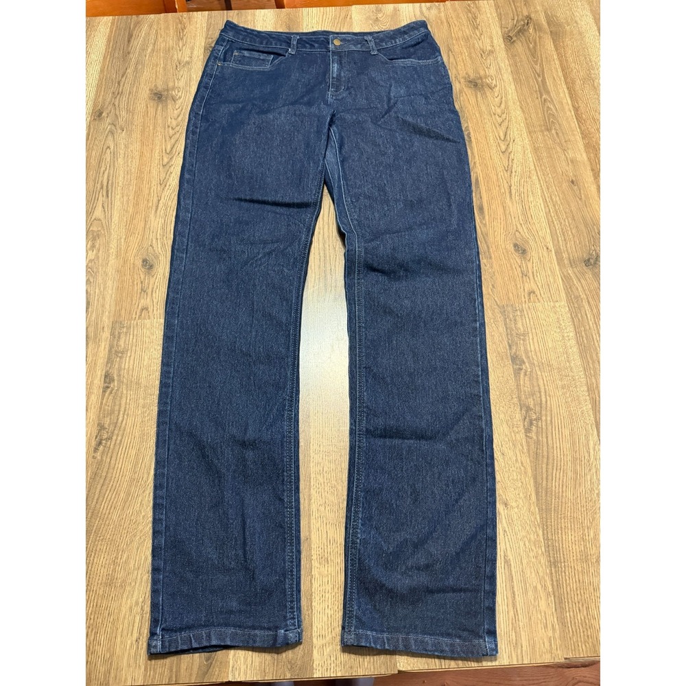 Shein Jeans, Men's Size 34R, Dark Blue, Denim, Straight Leg, Pockets